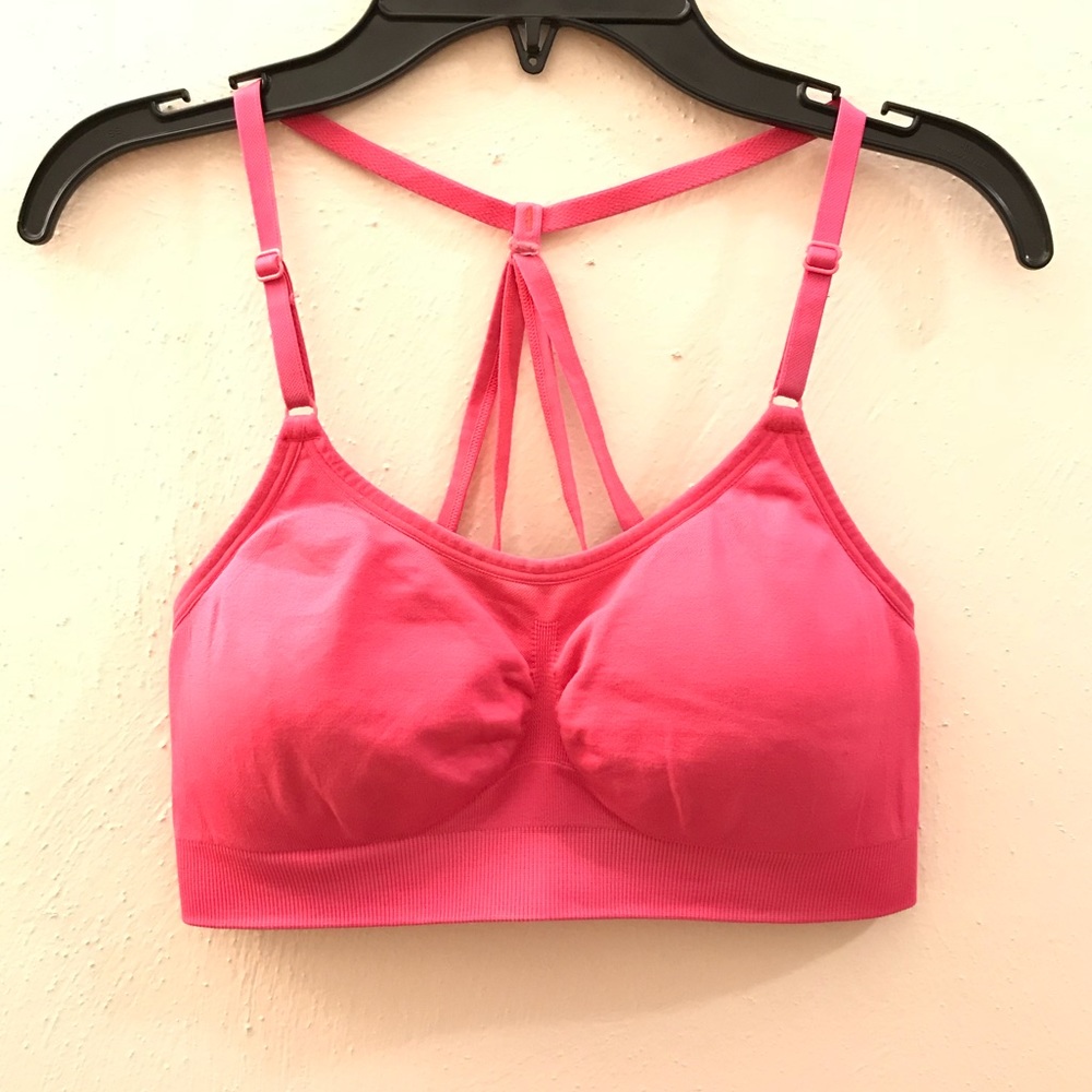 Open Back Sports Bra